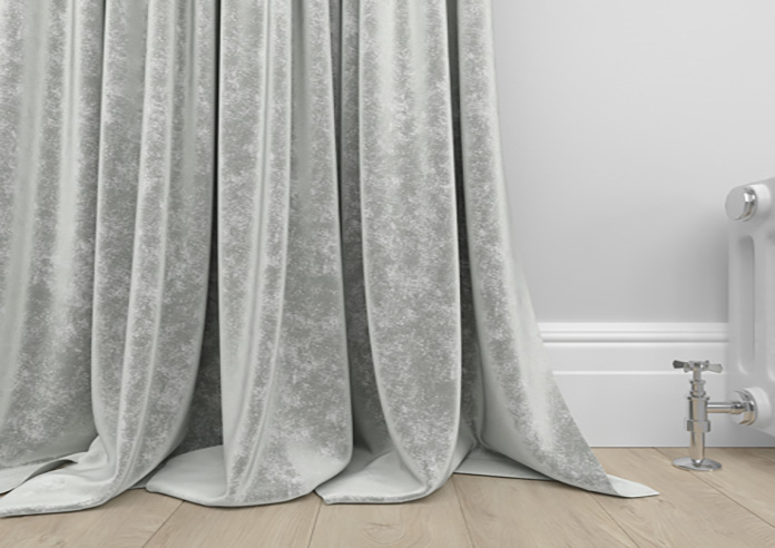 Caen Chenille, Old Silver - Made to Measure Curtains - Image 6